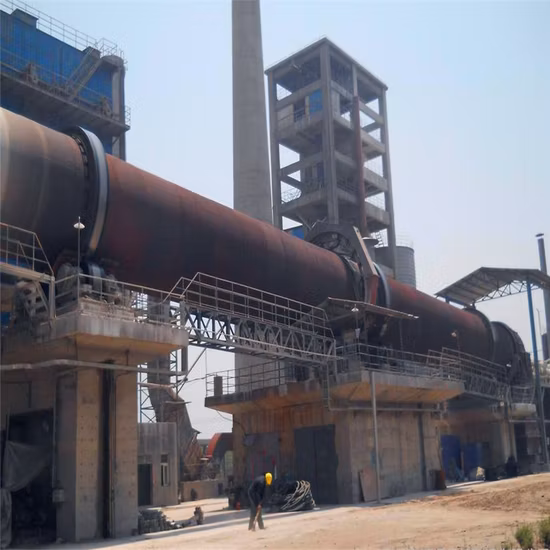 Forno rotativo de incineração de resíduos perigosos