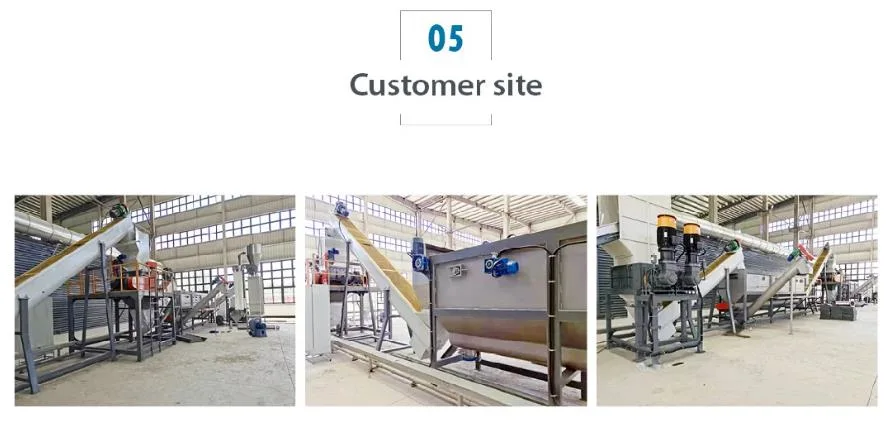 1300 Kg/H High Capacity HDPE/PP/PE Plastic Waste Bottles Crushing Washing Recycling Equipment