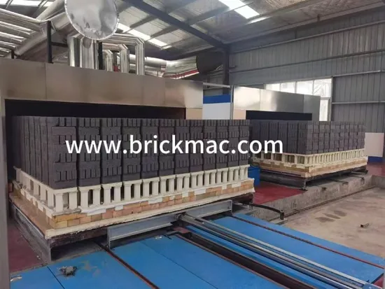 Clay Brick Drying Burning Machine Oven Tunnel Kiln for Burning Clay Bricks