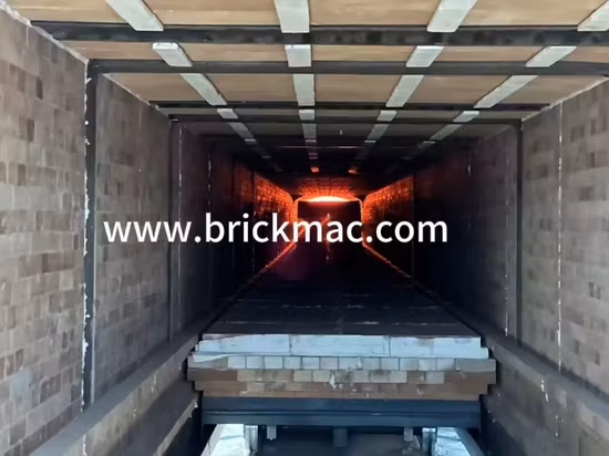 Clay Brick Drying Burning Machine Oven Tunnel Kiln for Burning Clay Bricks
