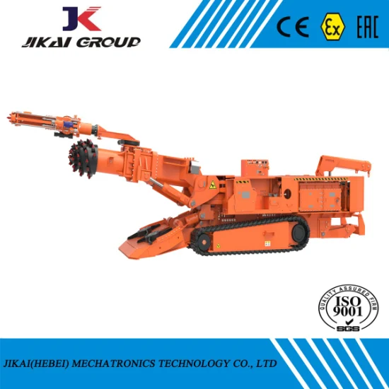 Ebz132 Road Header Equipamento abrangente de tunelamento integrado com corte contínuo, transporte e movimentação.