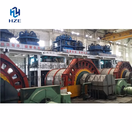 Equipamento de classificação e moagem úmida para processamento de minerais da indústria de mineração