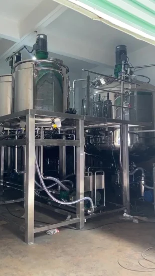 Multifuncional High Shear Homogeneize Emulsificante Agitador Dermovate Cream Mixer