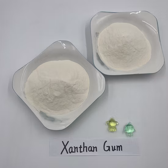 Goma Xantana Grau de Perfuração de Óleo Espessante de Grau Industrial Preço 25kg Saco 80 Malha